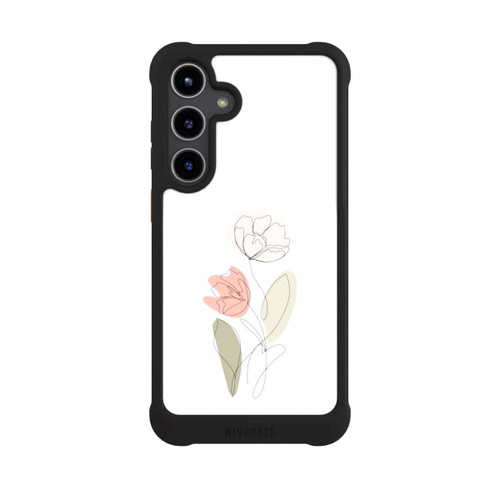 Samsung Galaxy S24+ NIVOmax Blume Line Art Beige