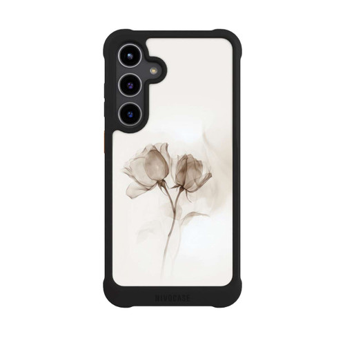 Samsung Galaxy S24+ NIVOmax Braune Rose Blume Nebel