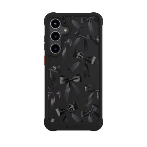Samsung Galaxy S24+ NIVOmax Schwarze Satinschleifen