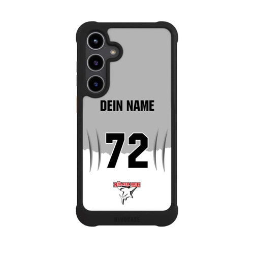 Samsung Galaxy S24+ NIVOmax Kölner Haie Trikotmotiv Personalisierbar