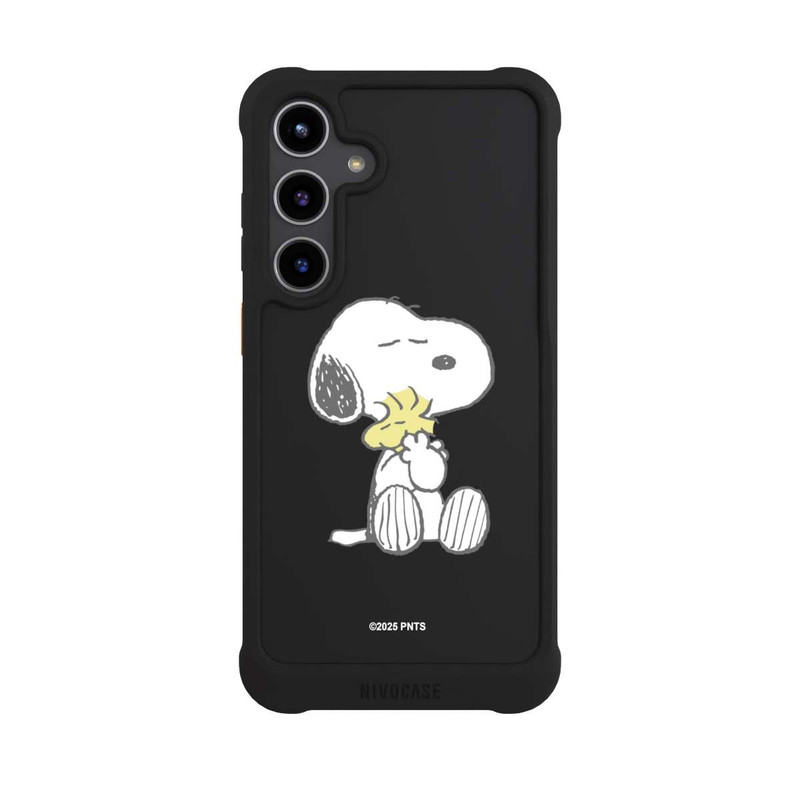 Galaxy S24 + NIVOmax Snoopy And Woodstock Cuddling transparent