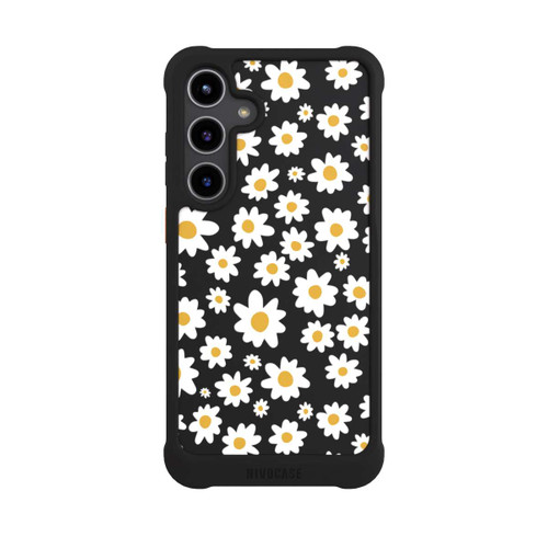 Samsung Galaxy S24+ NIVOmax Daisy Flower Seamless Pattern Transparent