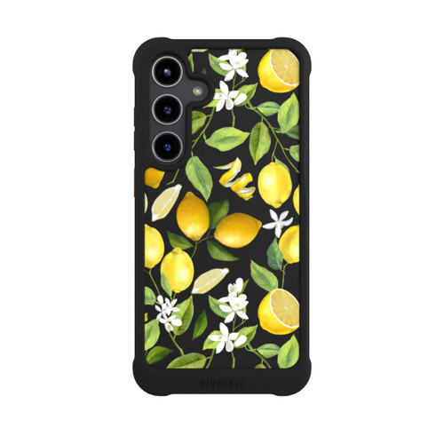 Samsung Galaxy S24+ NIVOmax Lemon Summer Wallpaper Transparent