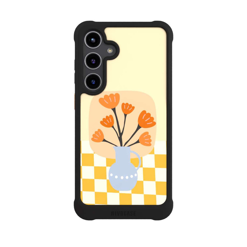 Galaxy S24 + NIVOmax Bloom Vase Spring Flowers