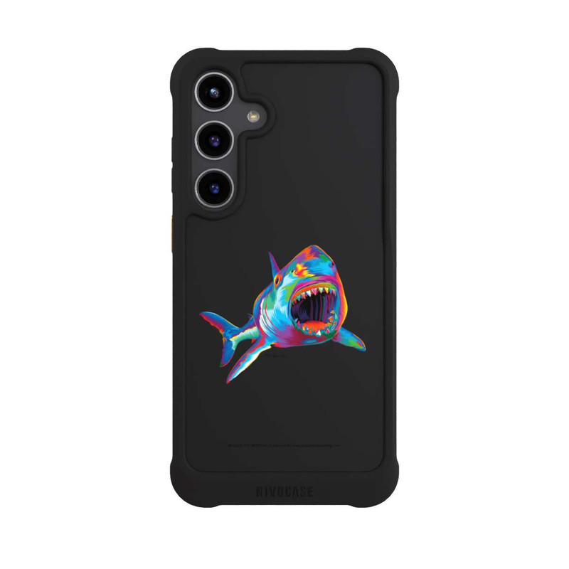 Galaxy S24 + NIVOmax Requin Pop Colour transparent
