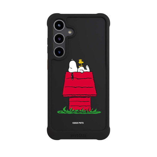 Samsung Galaxy S24+ NIVOmax Snoopy and Woodstock Classic transparent