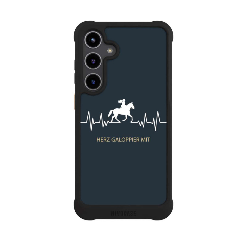 Galaxy S24 + NIVOmax Herz Galoppier Mit