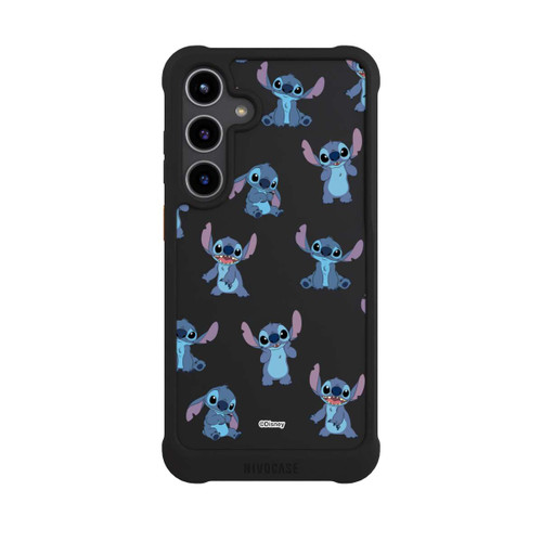 Samsung Galaxy S24+ NIVOmax Stitch Faces Pattern Transparent