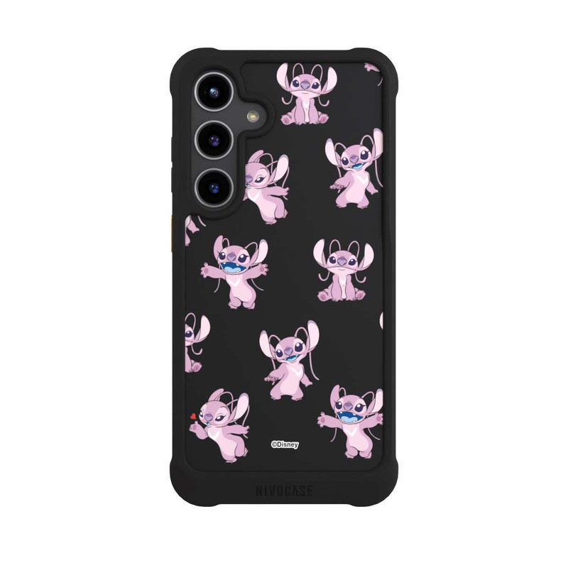 Galaxy S24 + NIVOmax Angel Faces Pattern Transparent