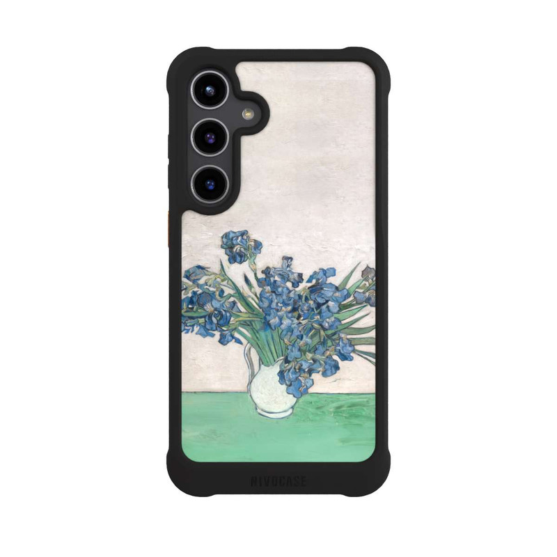 Galaxy S24 + NIVOmax Irises, by Vincent Van Gogh
