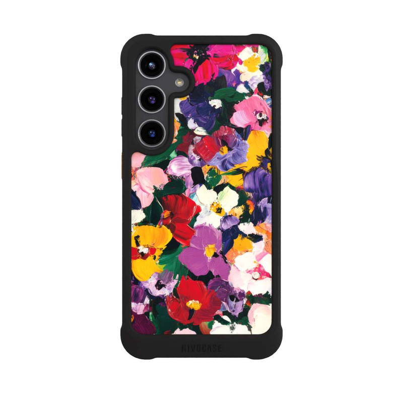 Galaxy S24 + NIVOmax Blumenwelt Painting