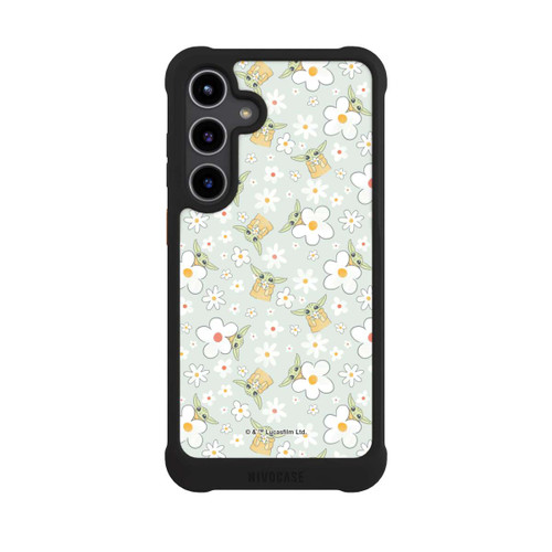 Samsung Galaxy S24+ NIVOmax Baby Yoda Flower Pattern