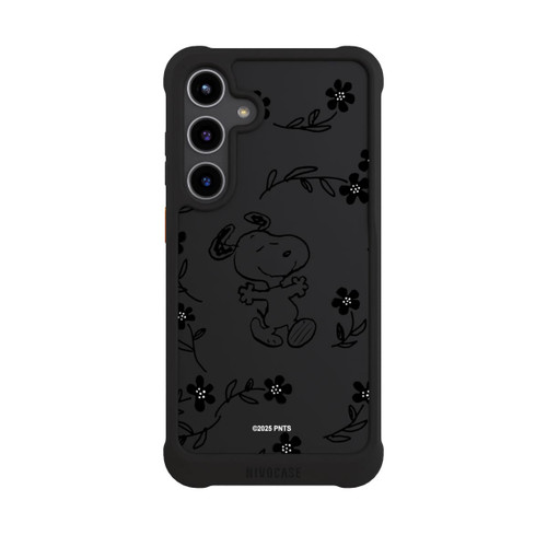 Samsung Galaxy S24+ NIVOmax Snoopy und Flowers Transparent