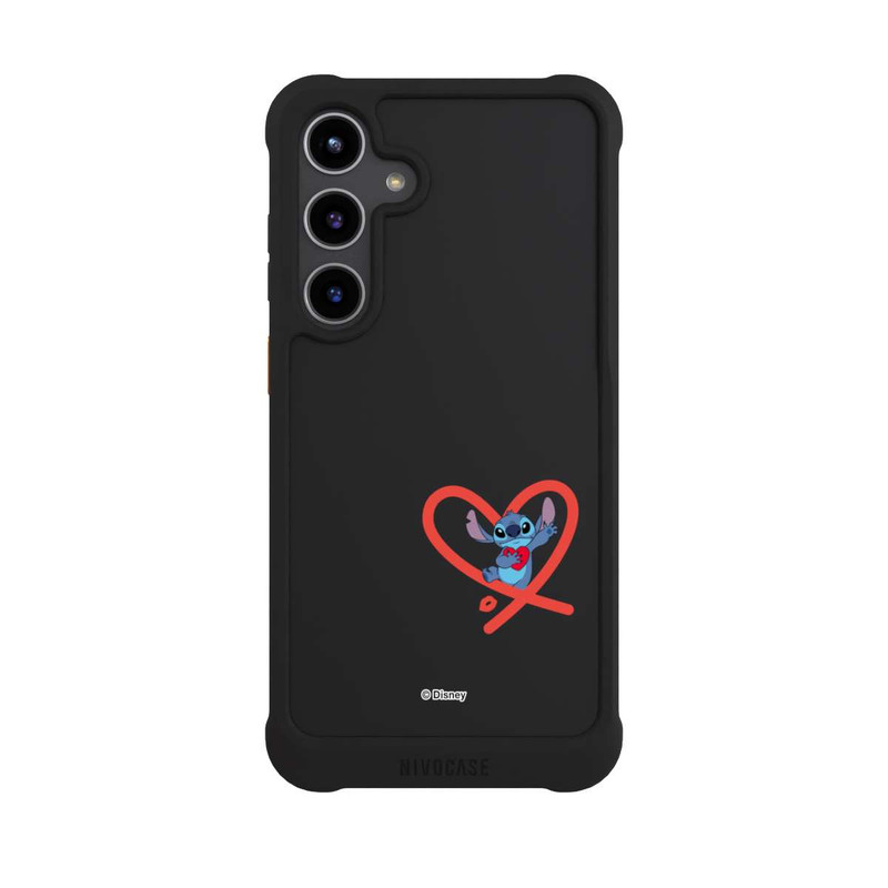 Galaxy S24 + NIVOmax Stitch With a Heart Transparent