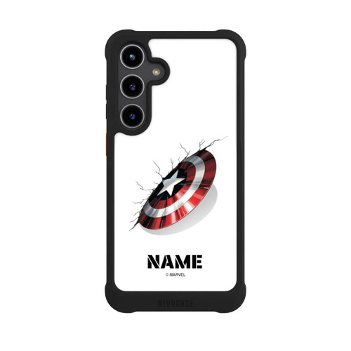Samsung Galaxy S24+ NIVOmax Captain America Shield Personalisierbar
