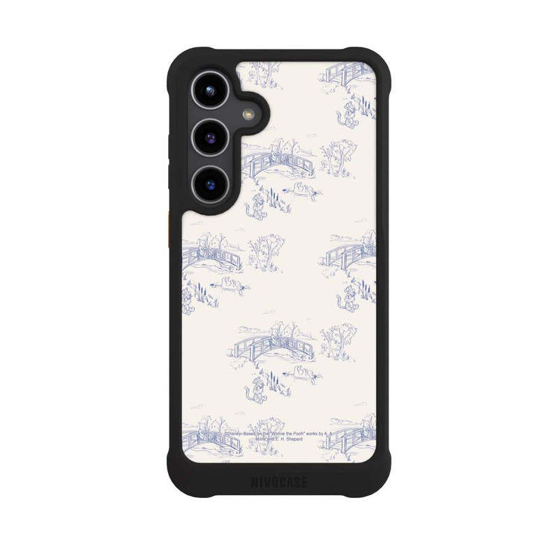 Galaxy S24 + NIVOmax Winnie Puuh Keramik Muster Brücke