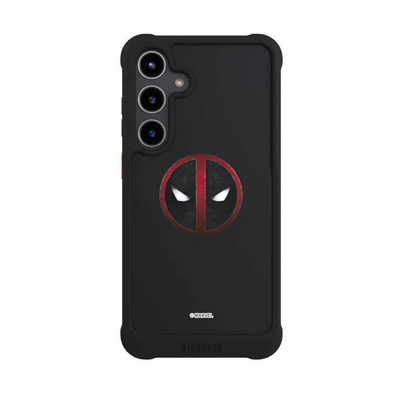 Galaxy S24 + NIVOmax Deadpool Logo Transparent