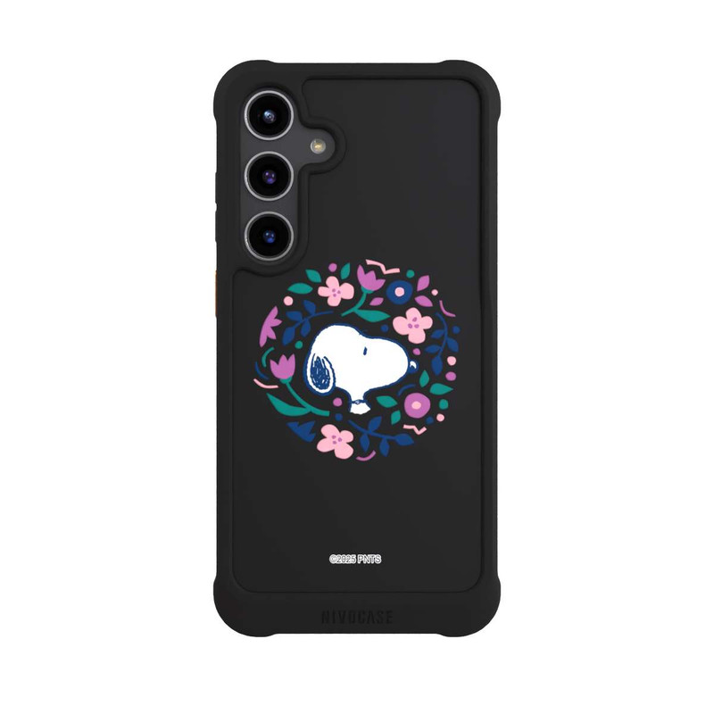 Galaxy S24 + NIVOmax Snoopy Flowers