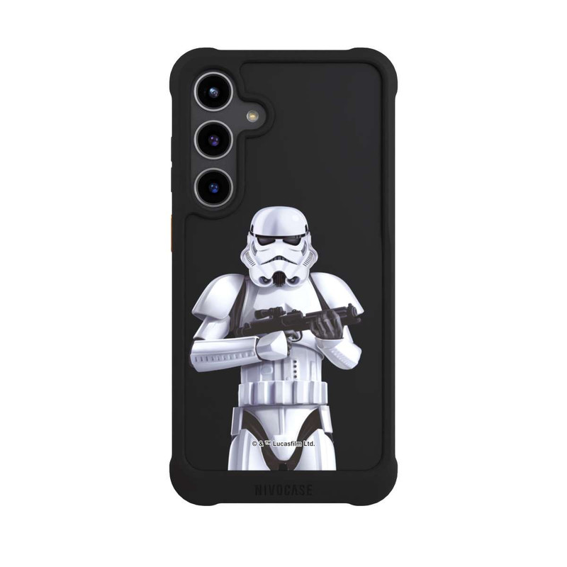 Galaxy S24 + NIVOmax Stormtrooper Transparent