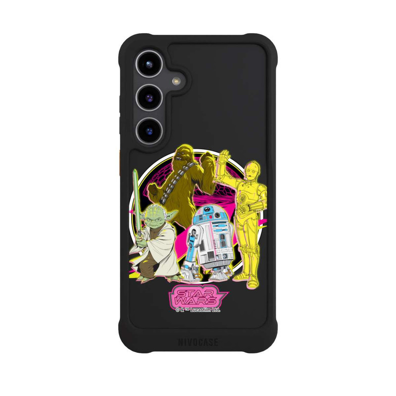 Galaxy S24 + NIVOmax Star Wars Heroes Neon