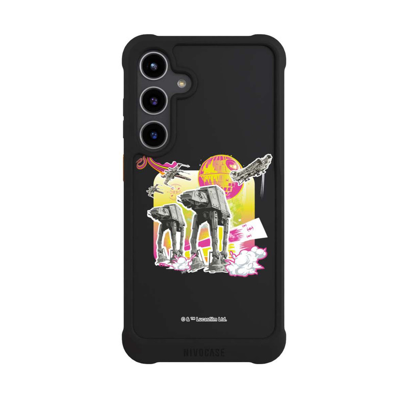 Galaxy S24 + NIVOmax AT-AT All Terrain Armored Transport Neon Star Wars