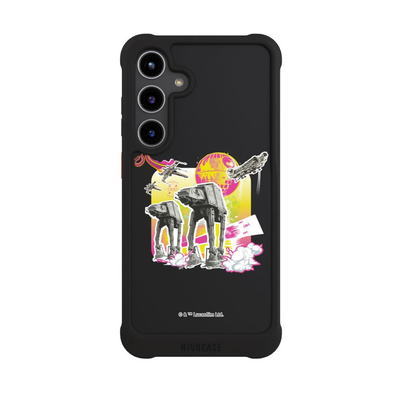Galaxy S24 + NIVOmax AT-AT All Terrain Armored Transport Neon Star Wars