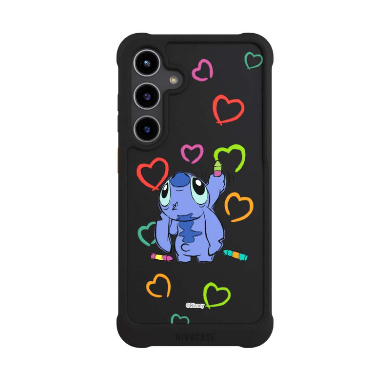 Galaxy S24 + NIVOmax Stitch Draws a Heart Transparent