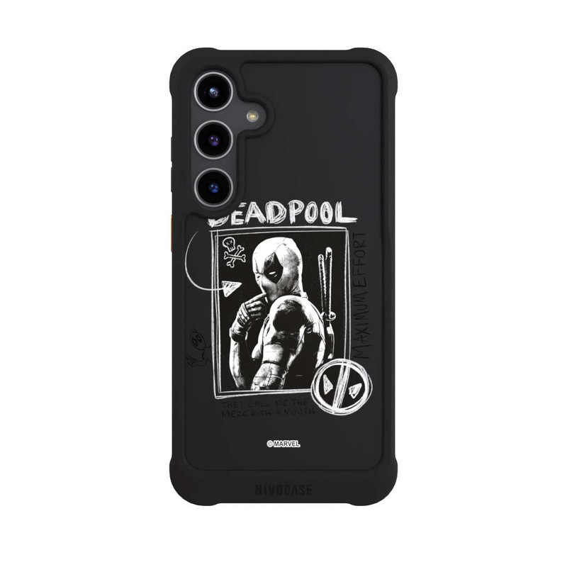 Galaxy S24 + NIVOmax Deadpool Transparent