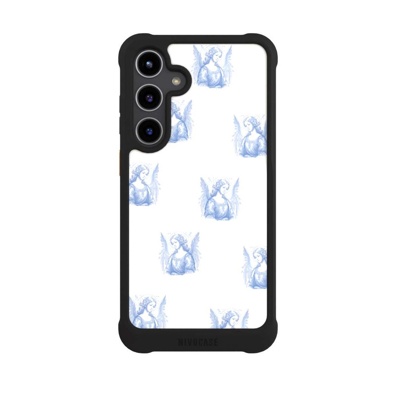 Galaxy S24 + NIVOmax Angel Pattern Toile de Jouy