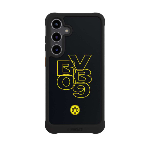 Samsung Galaxy S24+ NIVOmax BVB09 Gelb Schwarz