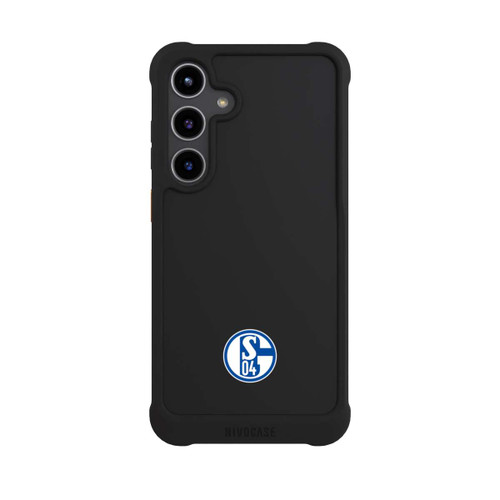 Samsung Galaxy S24+ NIVOmax FC Schalke 04 Logo Klein Transparent