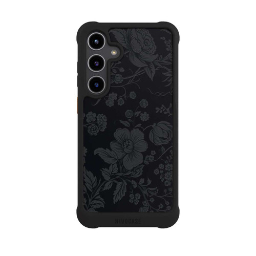 Samsung Galaxy S24+ NIVOmax Dunkle Blumen Vintageoptik