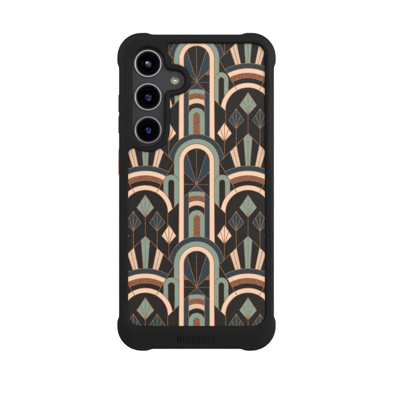 Galaxy S24 + NIVOmax Retro Art Deco