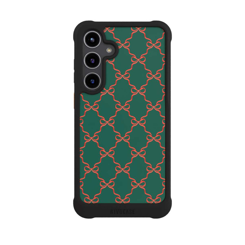 Galaxy S24 + NIVOmax Rubans Rouge Vert