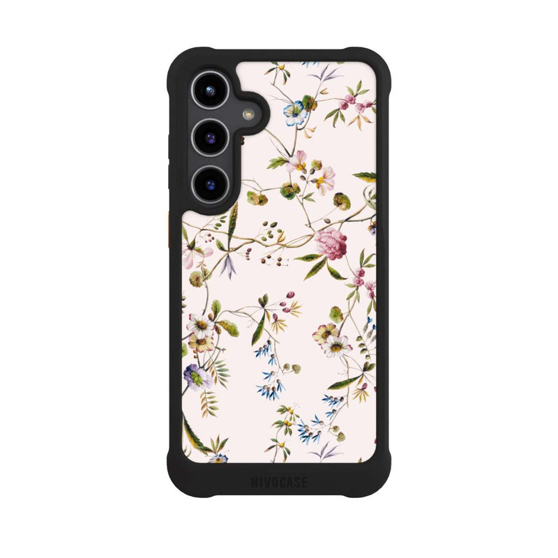 Galaxy S24 + NIVOmax Fleurs Vintage Printemps