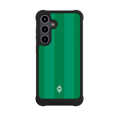 Samsung Galaxy S24+ NIVOmax Werder Bremen Grün gestreift