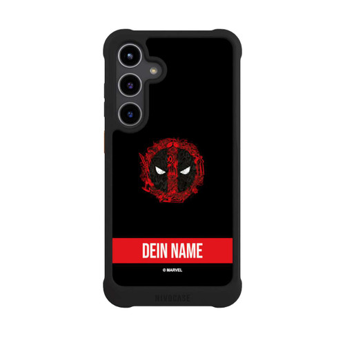Samsung Galaxy S24+ NIVOmax Deadpool Logo Personalisierbar