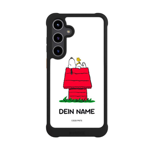 Samsung Galaxy S24+ NIVOmax Snoopy and Woodstock Classic Personalisierbar