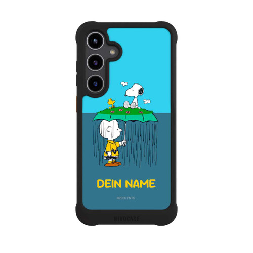 Samsung Galaxy S24+ NIVOmax Charlie Brown Regen Personalisierbar