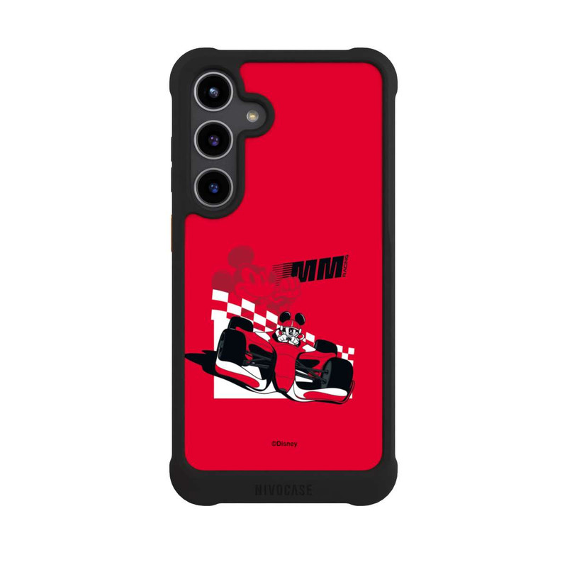 Galaxy S24 + NIVOmax Mickey Mouse Racing Legend Red