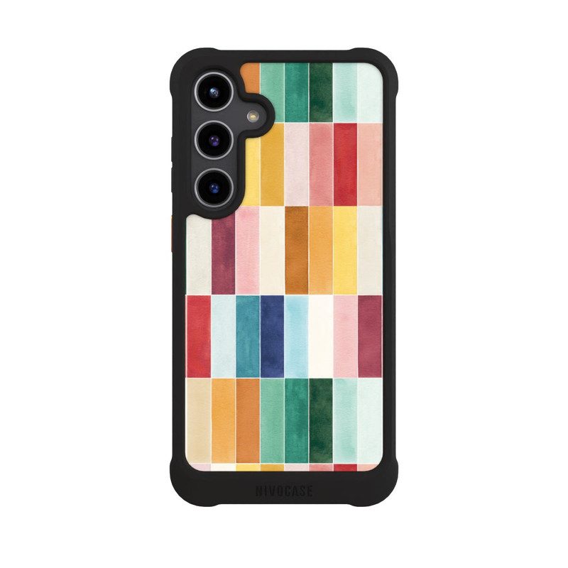 Galaxy S24 + NIVOmax Modern Craft Geometric Rectangular Tiles
