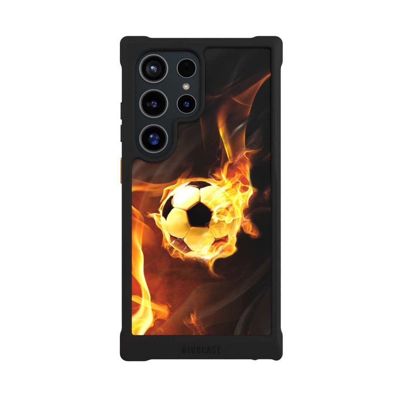Galaxy S24 Ultra NIVOmax Burning Soccer