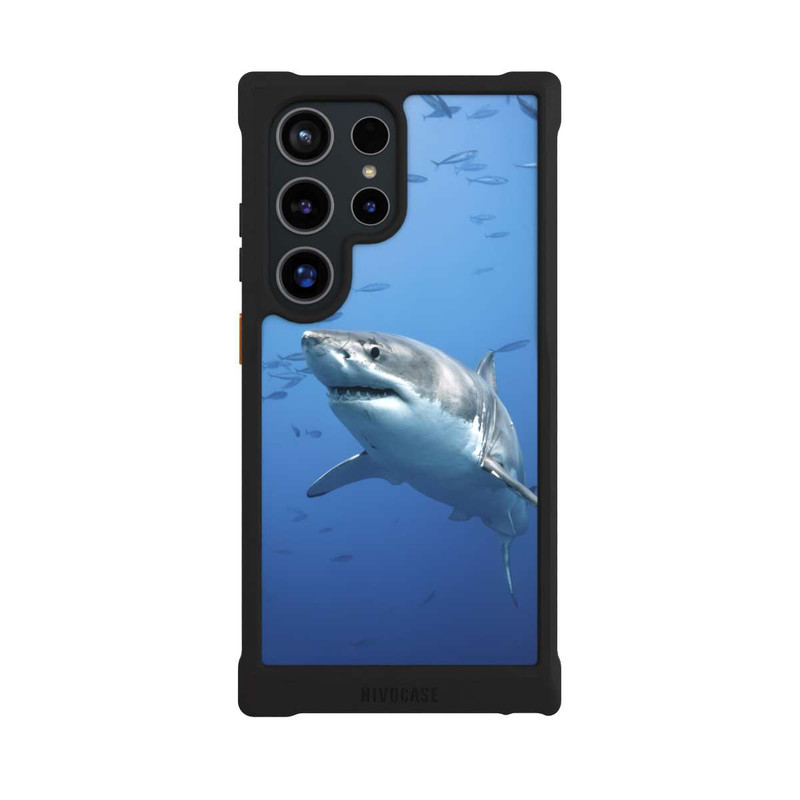 Galaxy S24 Ultra NIVOmax Grand Requin Blanc