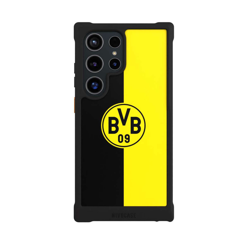 Galaxy S24 Ultra NIVOmax BVB Noir / Jaune