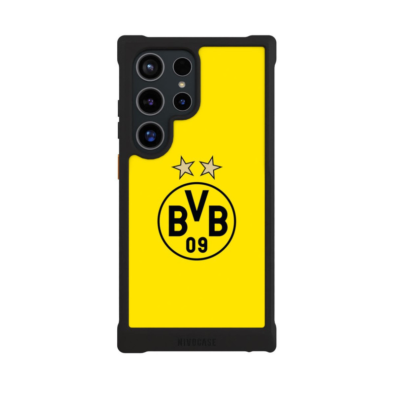 Galaxy S24 Ultra NIVOmax BVB Gelb / Sterne