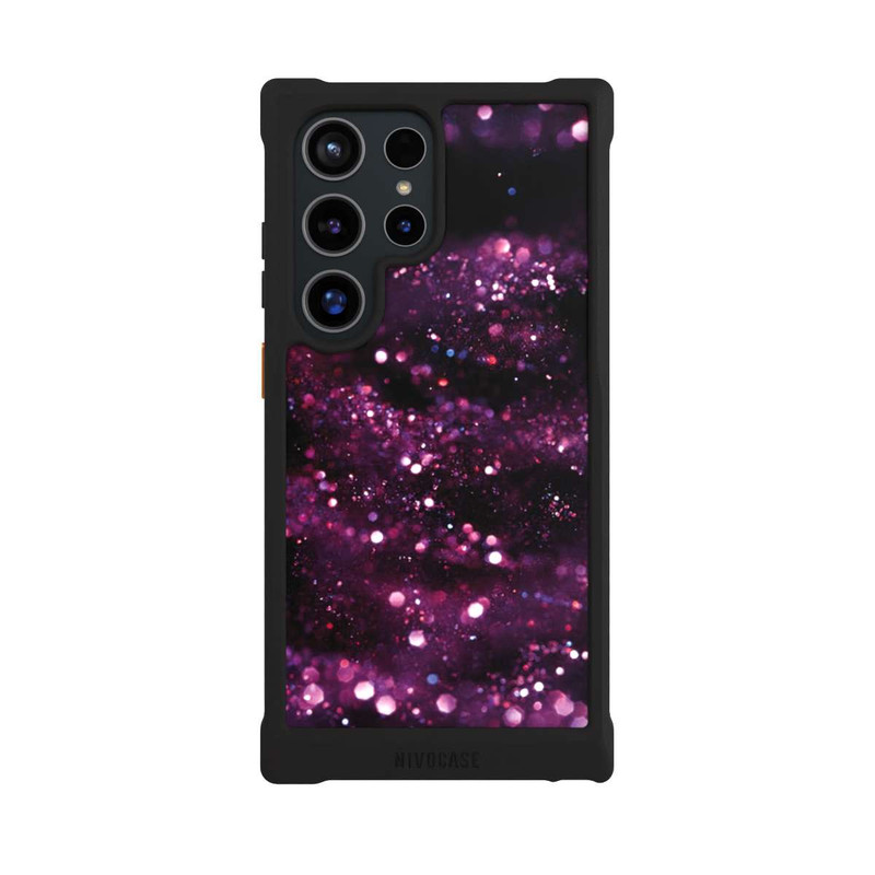 Galaxy S24 Ultra NIVOmax Étincelles violettes