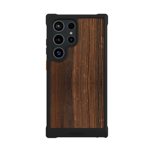 Samsung Galaxy S24 Ultra NIVOmax Look Bois de Noyer