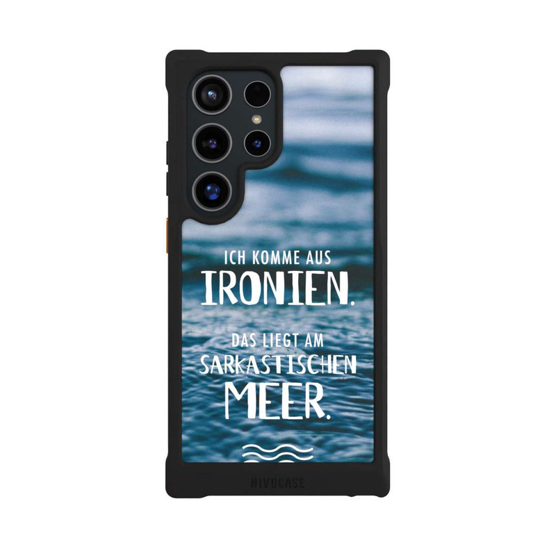 Galaxy S24 Ultra NIVOmax Ich Komme aus Ironien