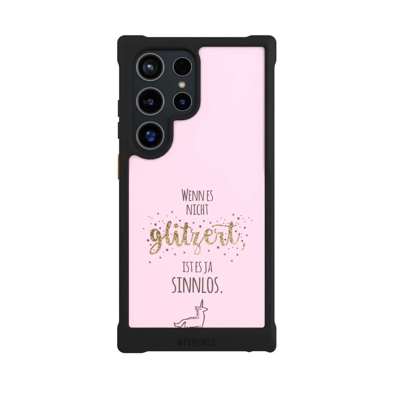 Galaxy S24 Ultra NIVOmax Wenn Es nicht Glitzert