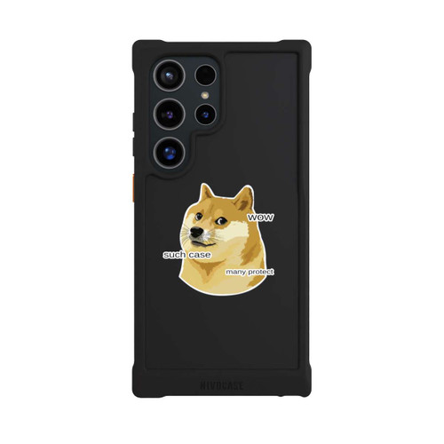 Samsung Galaxy S24 Ultra NIVOmax Doge transparent